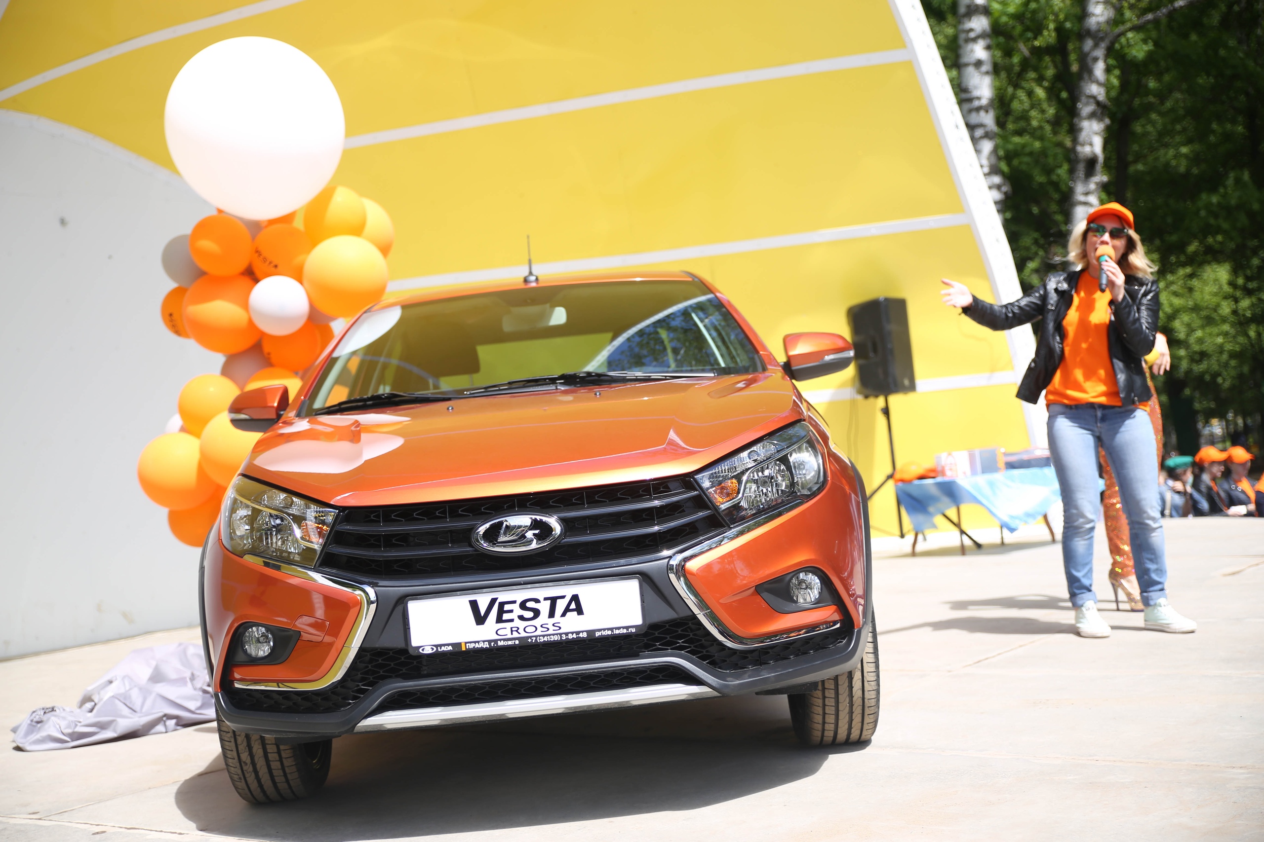 Видеоотчет с презентации LADA Vesta Cross в Можге!