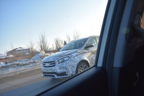 В Тольятти засняли прототип перспективной LADA XRAY Cross